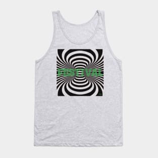 Festival Optical Illusion Tank Top